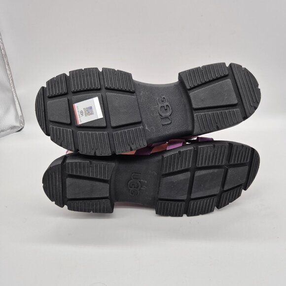 UGG womens  Sandals Size 6 Ashton Multistrap Pink Fuchsia Comfort Summer (41) - Picture 9 of 12